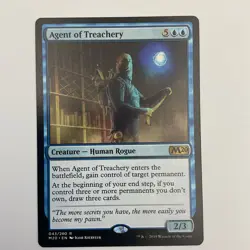 Agent of Treachery Core Set 2020 MTG Magic the Gathering Excellent - Image 1