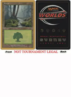 Forest (7th Edition 328 - Raphael Levy - 2002) World Championship NM ABUGames - Image 1