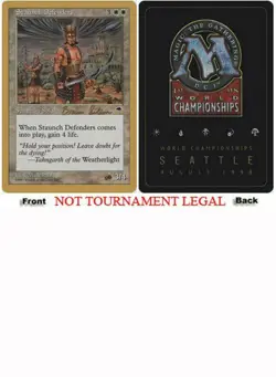 Staunch Defenders (Sideboard - Brian Seldon - 1998) World Championship PLD - Image 1