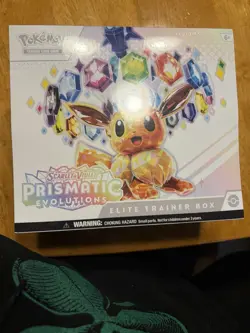 Pokemon Prismatic Evolutions Elite Trainer Box ETB Sealed New Factory Wrapped - Image 1