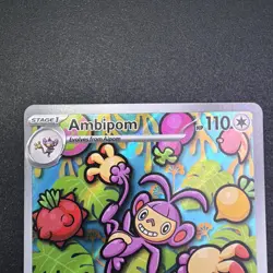 Pokemon TCG | Ambipom 107/094 Phantasmal Flames Illustration Rare | Near Mint - Image 5