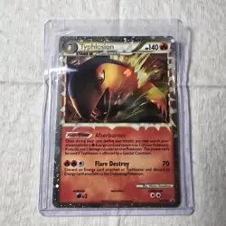 Pokemon HGSS Promo Typhlosion Prime HGSS09 Holo Stage 2 140 HP English - Image 1