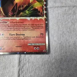 Pokemon HGSS Promo Typhlosion Prime HGSS09 Holo Stage 2 140 HP English - Image 5