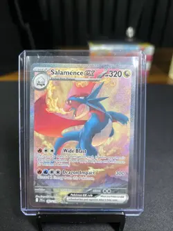 🔥🔥Pokemon TCG Journey Together Salamance Ex 187/159 Full Art🔥🔥 NM - Image 1