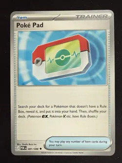 4x Poke Pad 081/088 Uncommon - Perfect Order Pokemon TCG Playset NM - Image 2