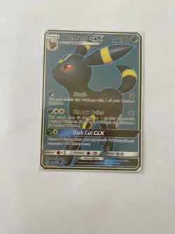 Pokemon Umbreon GX 142/149 Sun Moon Base Set 2017 Full Art - Image 1