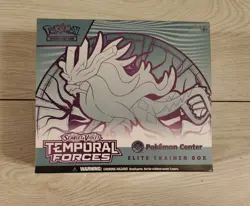 Temporal Forces Pokemon Center Elite Trainer Box ETB Walking Wakes Pokemon TCG - Image 1