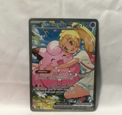 Pokemon Ascended Heroes Lillie’s Clefairy EX 280/217 Seceret Illustration Rare - Image 1