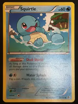 Squirtle Common Boundaries Crossed 29/149 LP Pokemon TCG - Image 2