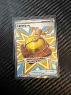 Pokemon TCG Fighting Gong 168/132 Secret Rare Mega Evolution Kampfgong Fa - Image 1