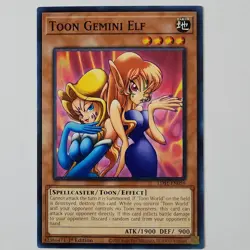 Toon Gemini Elf - LDS1-EN059 - NM - Common - 1st ed - Yugioh - Image 1