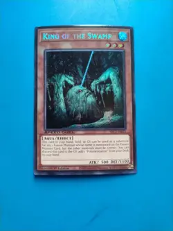 Near Mint Yugioh King of the Swamp - SBC2-ENI23 - Prismatic Secret Rare - Image 1