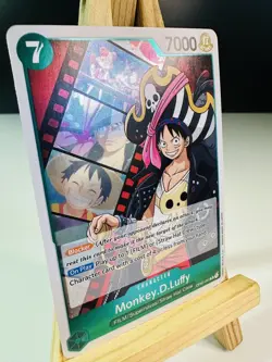 Monkey D. Luffy OP02-041 R [Rare Foil] [NM] [Paramount War] English - One Piece - Image 2