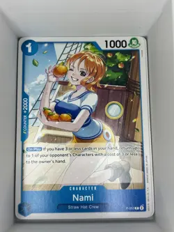 P-053 Nami English P One Piece TCG Card Game - Image 1