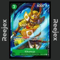 Kikunojo - EB04-012 - SR - The Azure Sea's Seven - One Piece Card - NM/M - Image 1