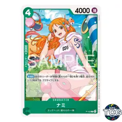 Nami P P-102 Promo Standard Battle Vol 14 One Piece Card Game Japanese - Image 1