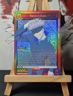 Union Arena Jujutsu Kaisen Gojo Satoru SR UEX02BT/JJK-3-052 Holo Foil NM CCG - Image 1