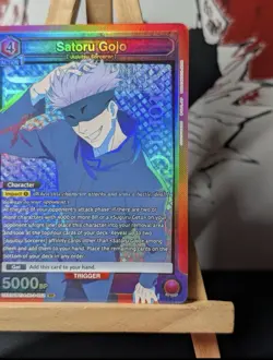 Union Arena Jujutsu Kaisen Gojo Satoru SR UEX02BT/JJK-3-052 Holo Foil NM CCG - Image 4