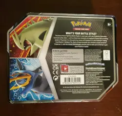 Pokemon TCG V Strikers Tin Sealed (Evolving Skies and Brilliant Stars Packs) - Image 2