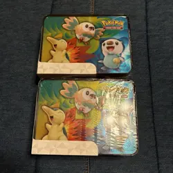 Pokemon Arceus Collectors Chest Lunchbox Tin Spring 2022 Edition Sealed LOT OF 2 - Image 2