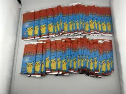 39 RARE Sealed Vintage 2000 POKEMON COLLECTOR STICKER PACKS NINTENDO SANDYLION - Image 3