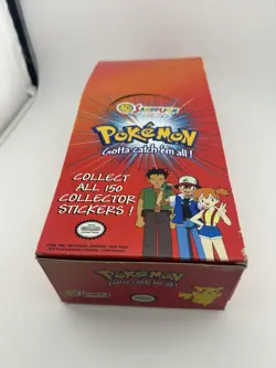 39 RARE Sealed Vintage 2000 POKEMON COLLECTOR STICKER PACKS NINTENDO SANDYLION - Image 5