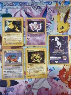Pokemon WB promo Cards Lot Of 5 - Image 1