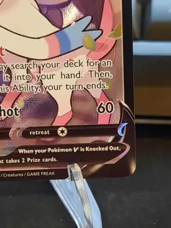 Sylveon V TG14/TG30 Swsh09: Brilliant Stars Trainer Gallery Holo Pokemon Card - Image 5
