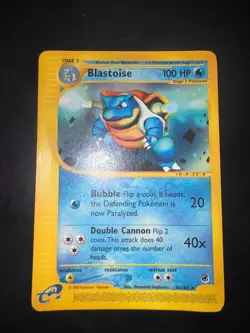 Pokemon Card Blastoise Expedition Set Base 36/165 Eng - Image 1
