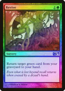 Revive FOIL Magic 2013 / M13 NM Green Uncommon MAGIC GATHERING CARD ABUGames - Image 1