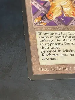 The Rack Antiquities MTG Magic the Gathering Card Lp - Image 2