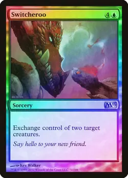 Switcheroo FOIL Magic 2013 / M13 NM Blue Uncommon MAGIC MTG CARD ABUGames - Image 1