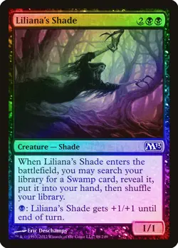 Liliana's Shade FOIL Magic 2013 / M13 NM Black Common MAGIC MTG CARD ABUGames - Image 1