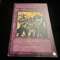 Yugioh Backup Soldier PSV-028 Super Rare Unlimited Edition HP - Image 2