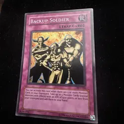 Yugioh Backup Soldier PSV-028 Super Rare Unlimited Edition HP - Image 5