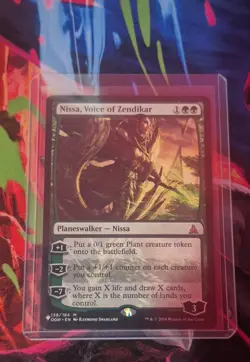 Nissa, Voice of Zendikar The List Reprints Regular - Image 1