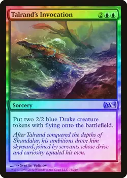 Talrand's Invocation FOIL Magic 2013 / M13 NM Blue Uncommon MTG CARD ABUGames - Image 1