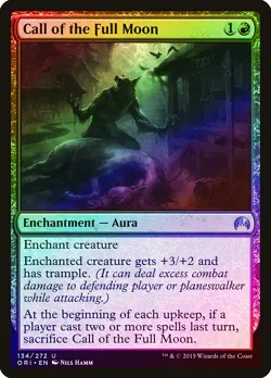 Call of the Full Moon FOIL Magic Origins NM Red Uncommon MAGIC CARD ABUGames - Image 1
