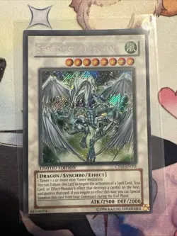 Yugioh Stardust Dragon CT05-EN001 Secret Rare Limited Edition NM - Image 1