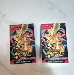 Pokemon Ascended Heroes Booster Bundle (2x/qty) Pokemon TCG Mega Evolution - Image 1