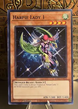 Harpie Lady 1 HAC1-EN010 Hidden Arsenal: Chapter 1 1st Ed. Common NM Yugioh! - Image 1