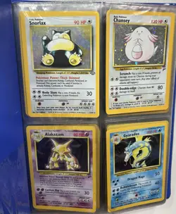 Vintage WOTC Pokemon Cards & Binder /Collection Of 68 Cards - Image 1