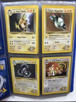 Vintage WOTC Pokemon Cards & Binder /Collection Of 68 Cards - Image 2