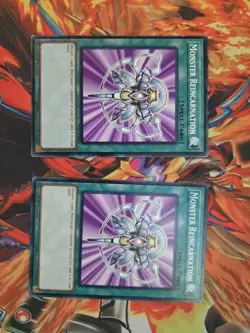 Yugioh! Monster Reincarnation x2 YS17 EN022 1st Edition - Image 1