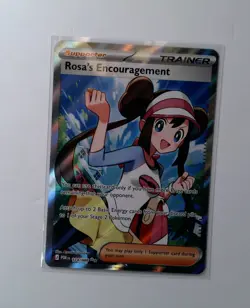 Pokemon TCG - Rosa's Encouragement 114/088 - Full Art Ultra Rare - Perfect Order - Image 1