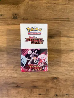 Pokemon Destined Rivals Half Booster Box (18 Packs) New Factory Sealed - Image 1