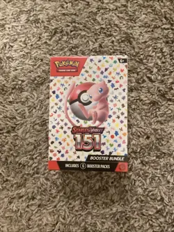 Pokemon TCG Scarlet & Violet 151 Booster Bundle Sealed New (6 packs) - Image 1