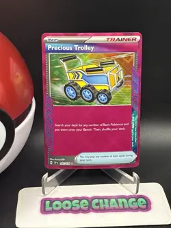 Pokemon TCG Precious Trolley 185/191 Ace Spec Rare Surging Sparks NM/M - Image 1