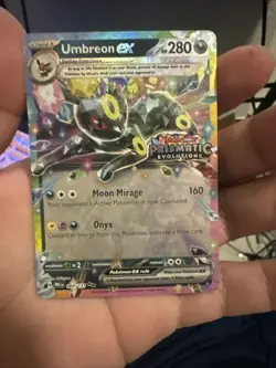 Pokemon TCG - Umbreon ex - Prismatic Evolution Stamped Promo Psa 10 Contender - Image 1