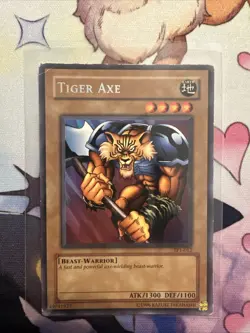 Yugioh Tiger Axe TP1-012 MP/HP - Image 1